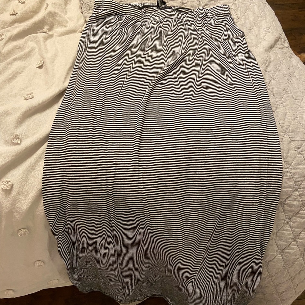Boutique Medium striped maxi skirt
